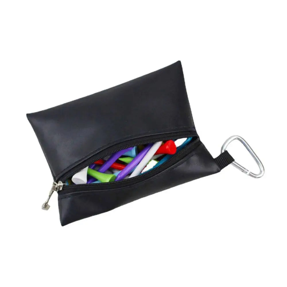 Golf Ball Tee Golf Accessories Storage Pouch for Golfer Golf Tee Bag Golf Tee Storage Bag Golf Tee Holder Bag Golf Tack Bag